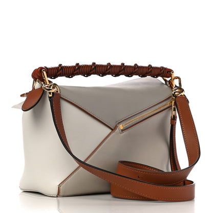 Loewe Calfskin Small Puzzle Edge Bag Ghost Soft White 3 of 10