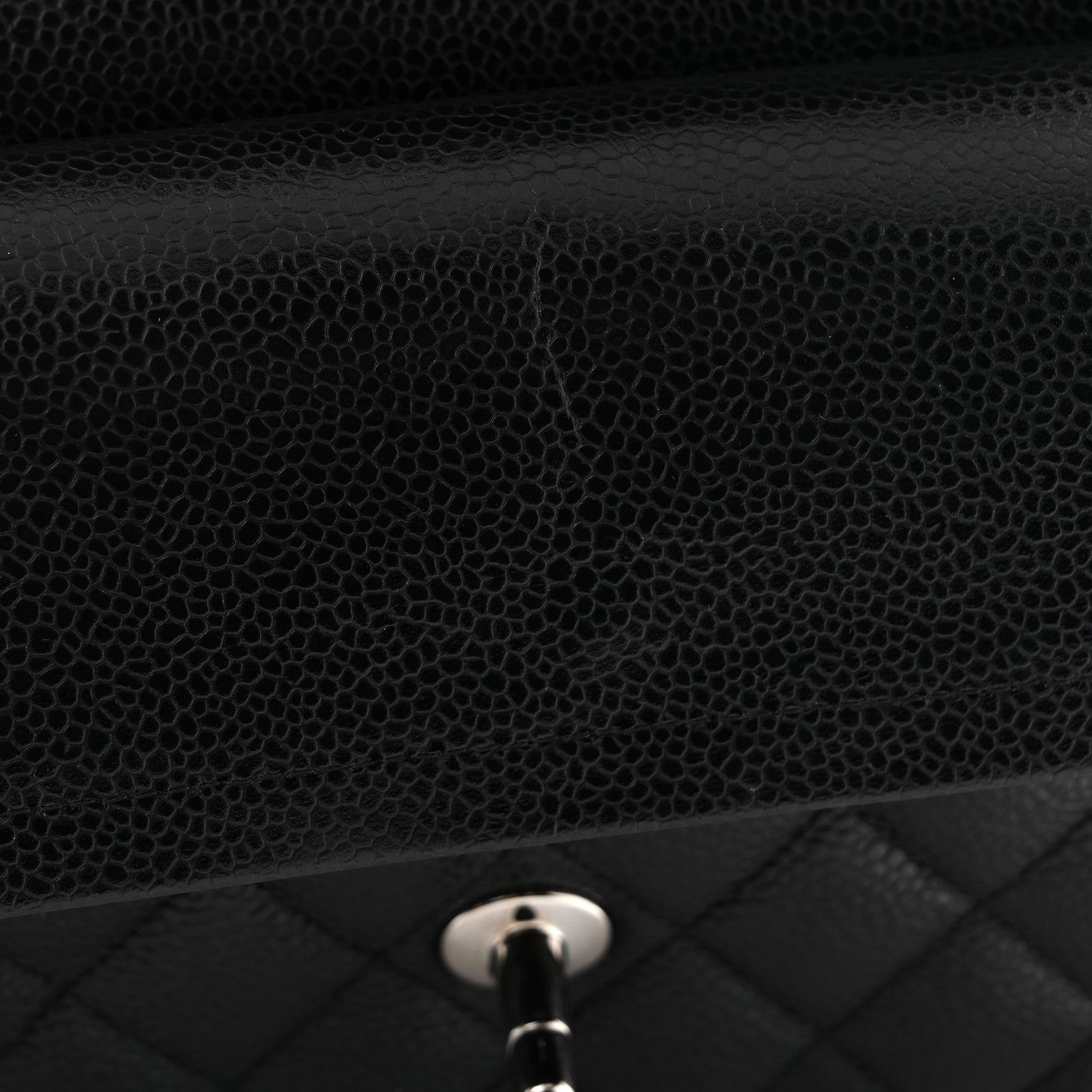 Chanel Caviar Quilted Small Double Flap Black 11 of 13