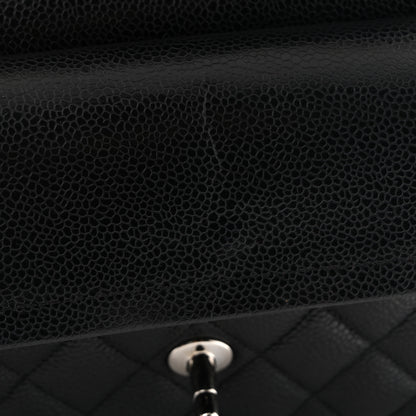 Chanel Caviar Quilted Small Double Flap Black 11 of 13