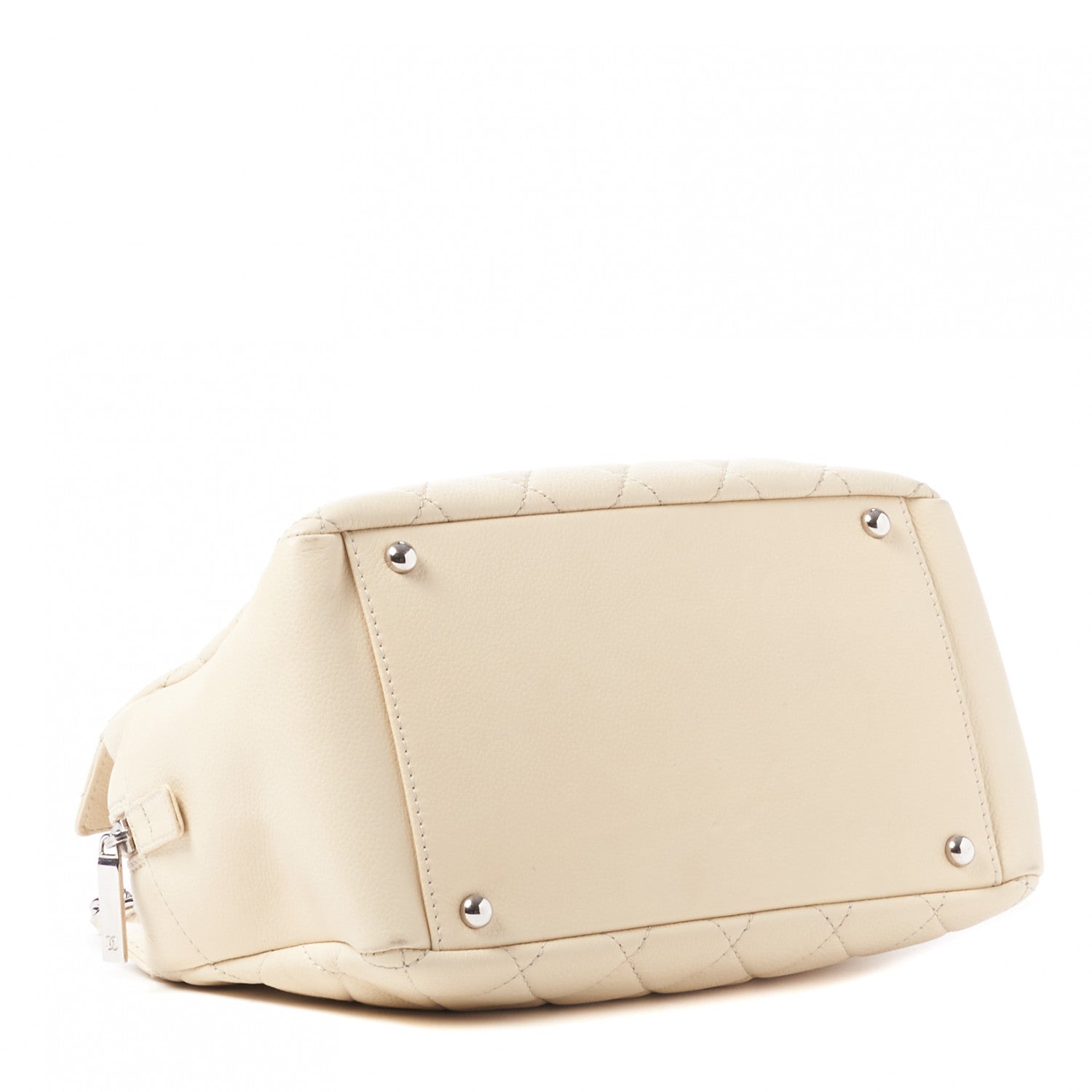 Chanel Caviar Quilted Petit Timeless Tote PTT Beige Clair 3 of 9