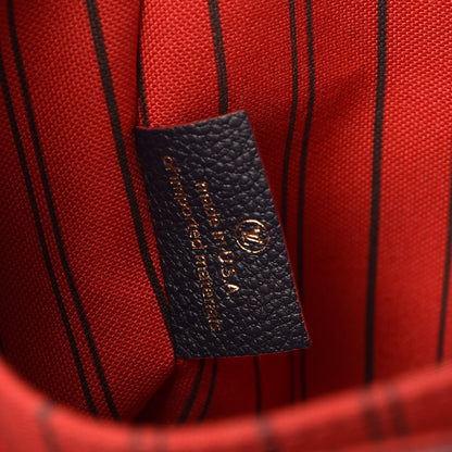 Louis Vuitton Empreinte Pochette Metis Marine Rouge 9 of 10