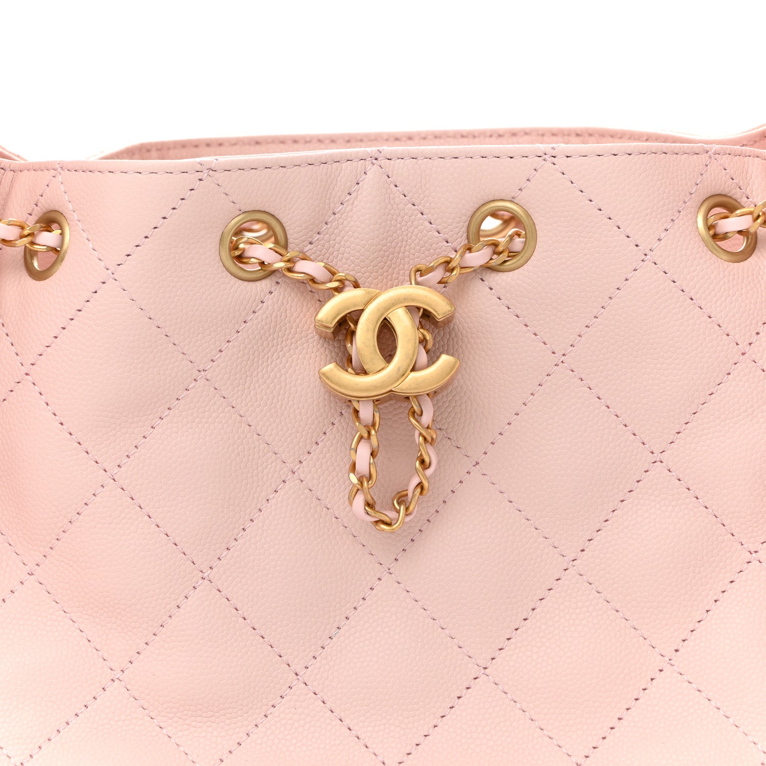 Chanel Caviar Quilted Small Chanel 25 Handbag Light Pink 8 of 11
