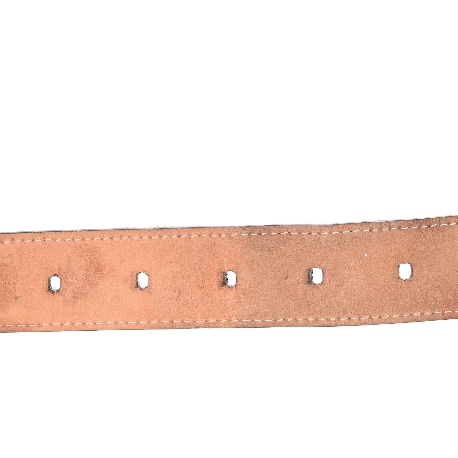 Louis Vuitton Damier Ebene 30mm Ellipse Belt 90 36 5 of 12
