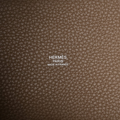 Hermes Taurillon Clemence Picotin Lock 18 PM Etoupe 6 of 11
