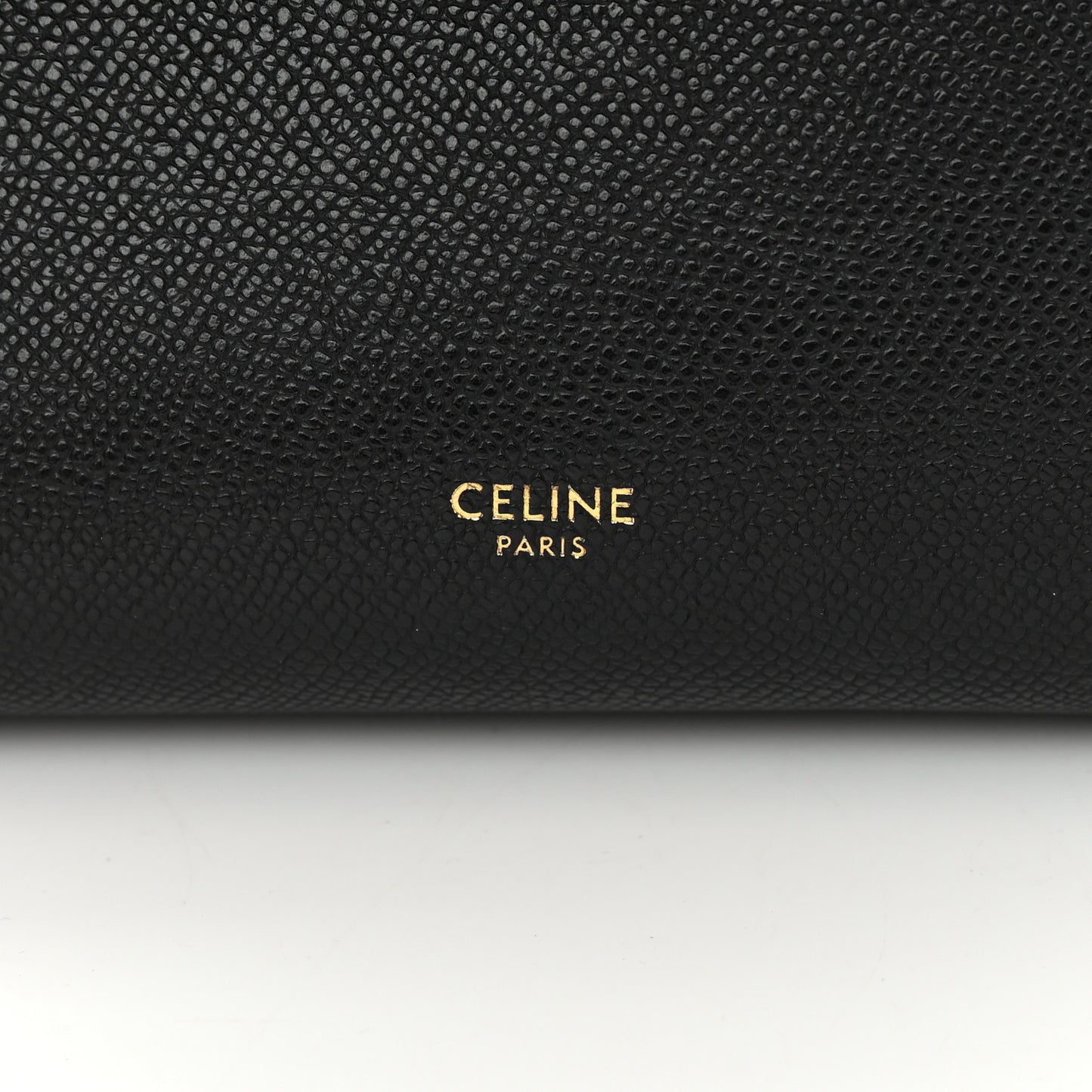 Grained Calfskin Nano Belt Bag Black