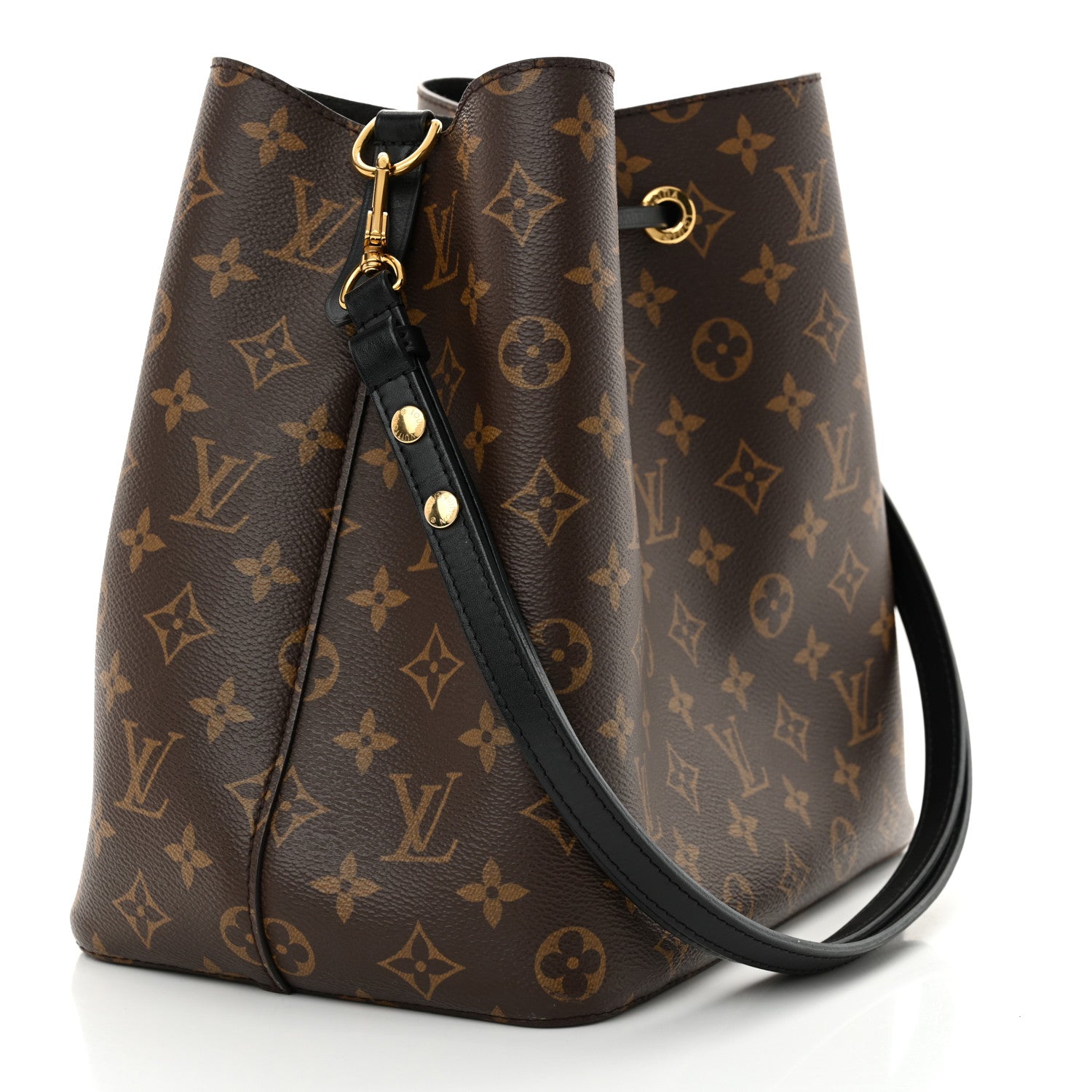 Louis Vuitton Monogram Neonoe MM Black 3 of 13