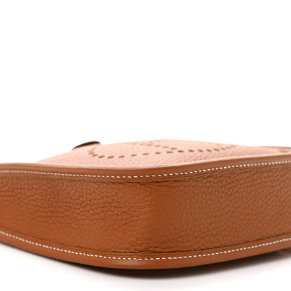 Hermes Taurillon Clemence Evelyne TPM Gold 7 of 9