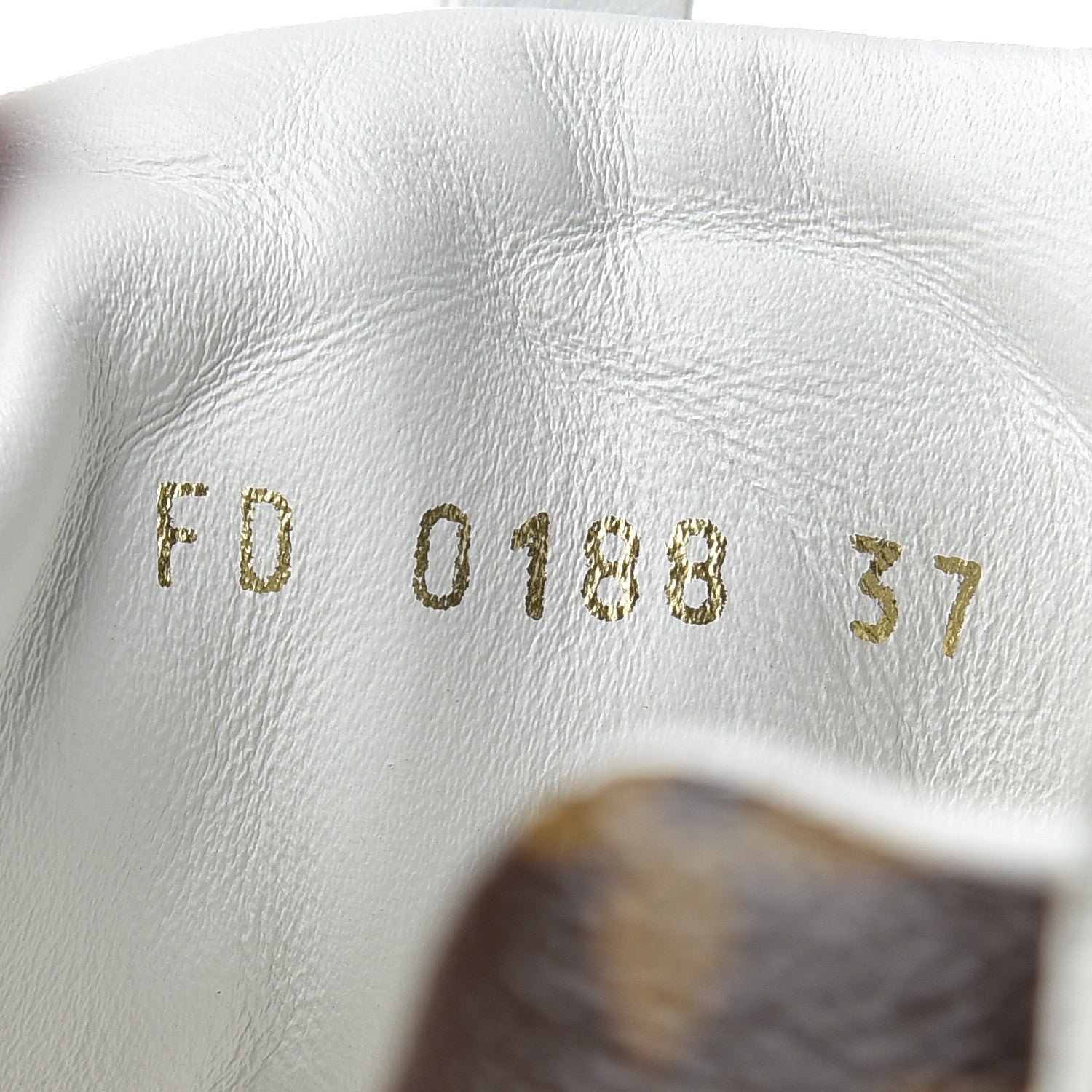 Louis Vuitton Suede Monogram Run Away Sneakers 37 White 18 of 18