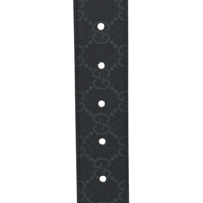 Gucci GG Supreme Monogram Plutone Calfskin 35mm Belt 110 44 Black 5 of 5