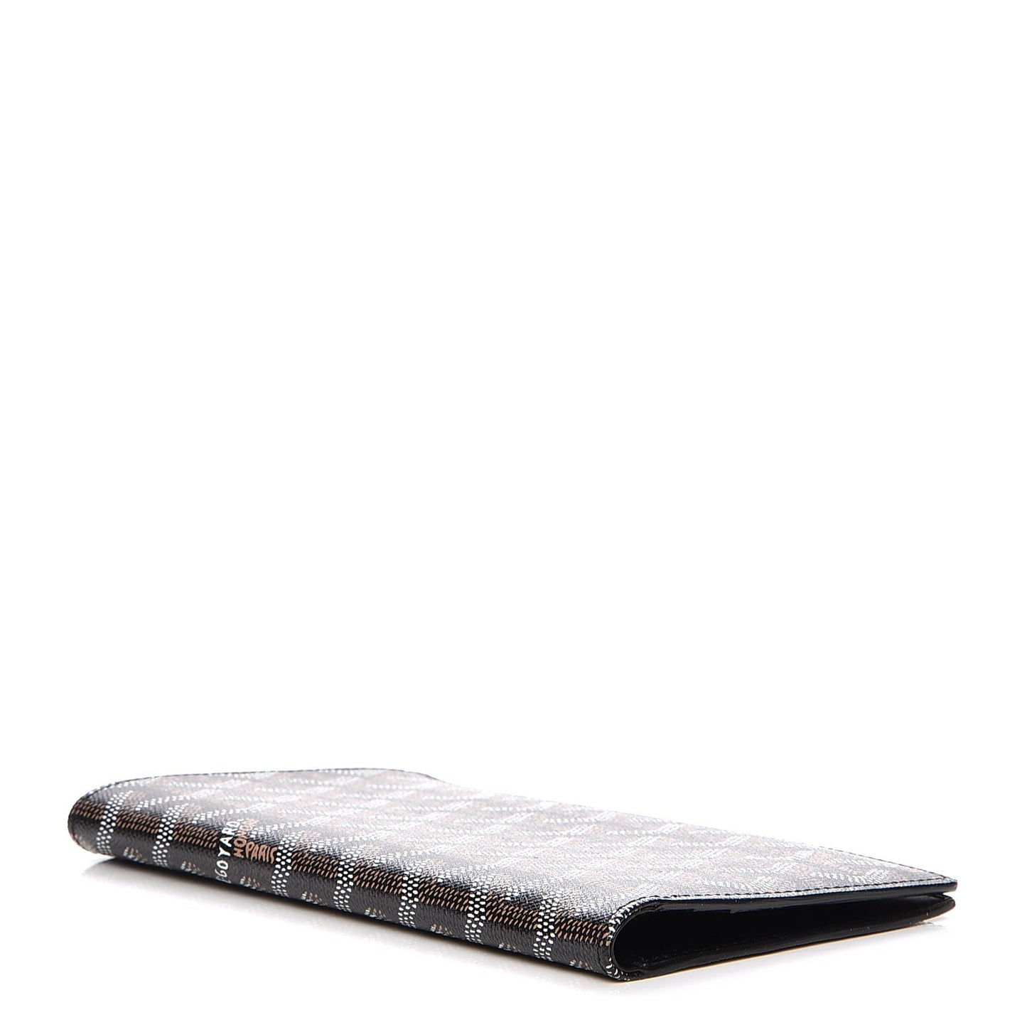 Goyardine Long Bi-Fold Wallet Black