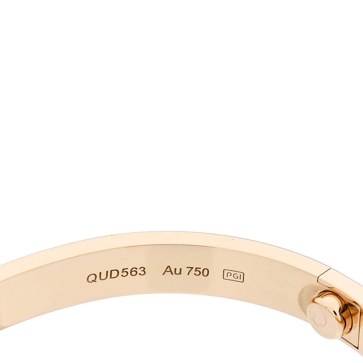 Cartier 18K Yellow Gold LOVE Bracelet 17 4 of 6