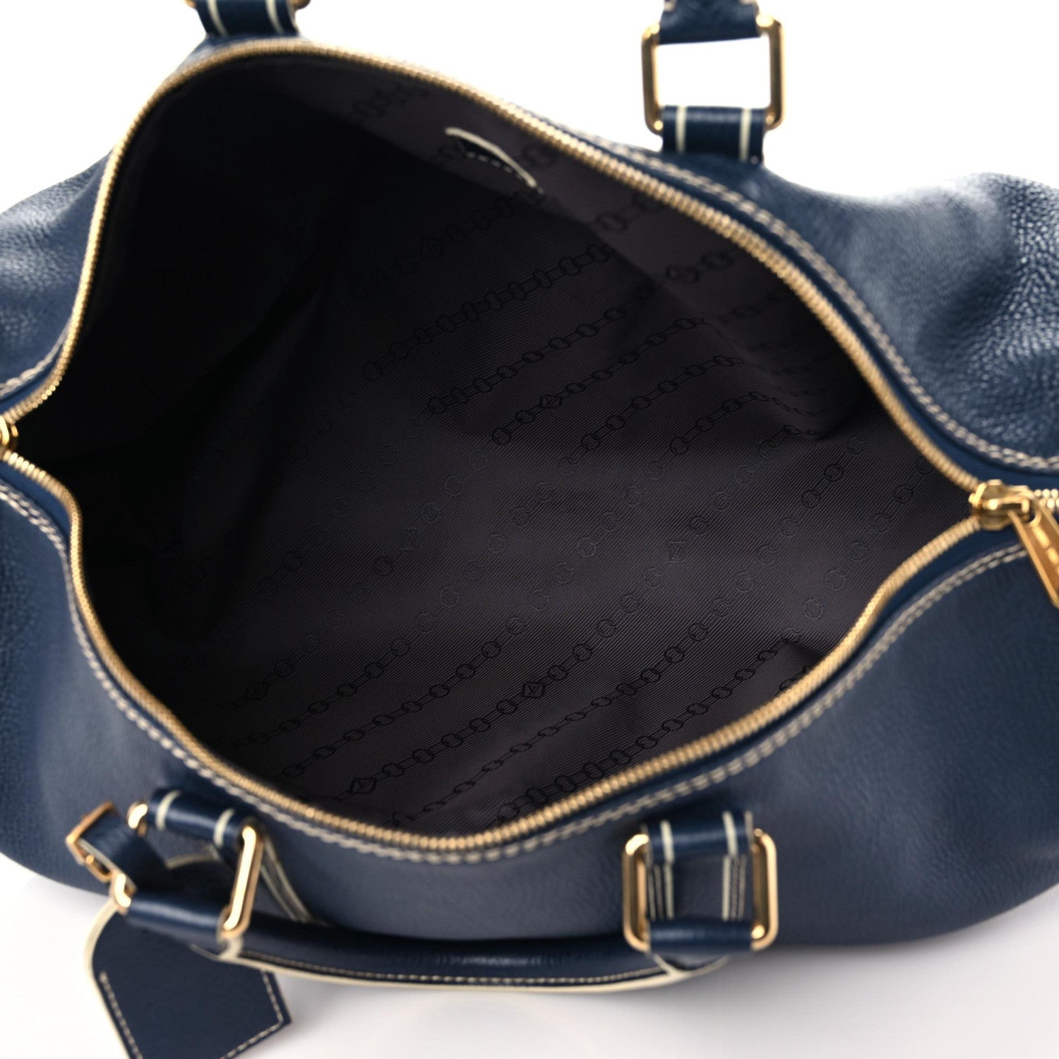 Louis Vuitton Tobago Keepall 50 Blue 4 of 14