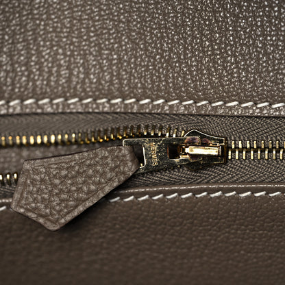 Hermes Togo Birkin 35 Etoupe 19 of 34