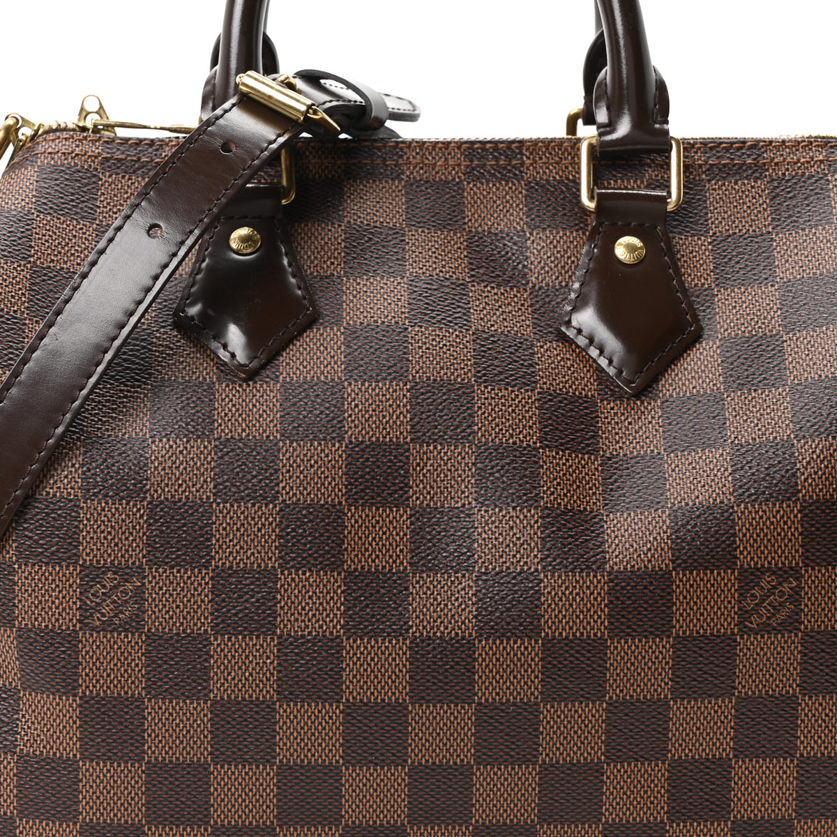 Damier Ebene Speedy Bandouliere 25