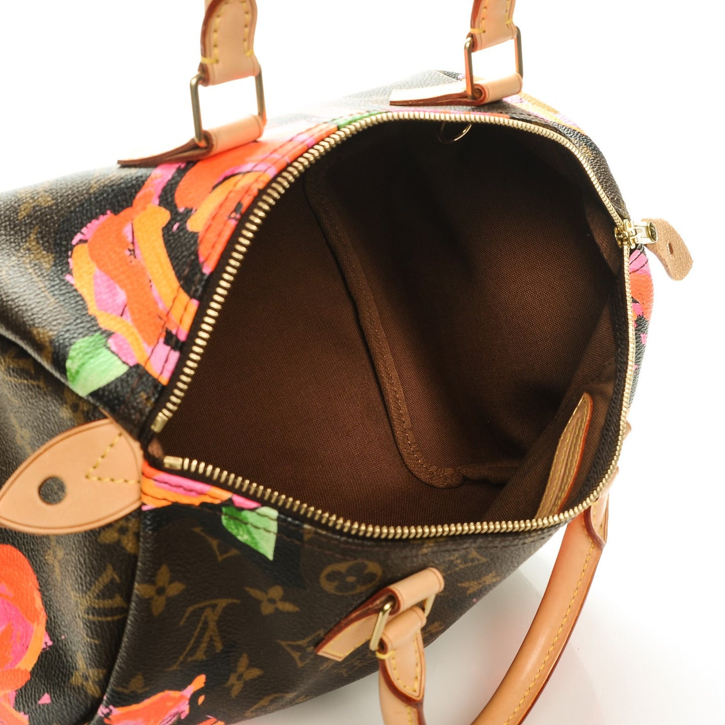 Monogram Roses Speedy 30