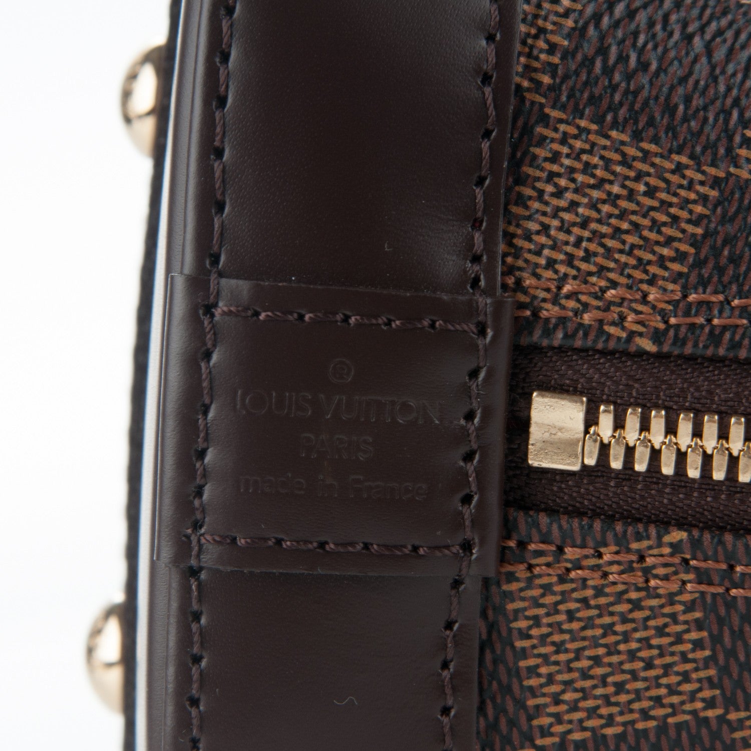 Louis Vuitton Damier Ebene Alma BB 5 of 6