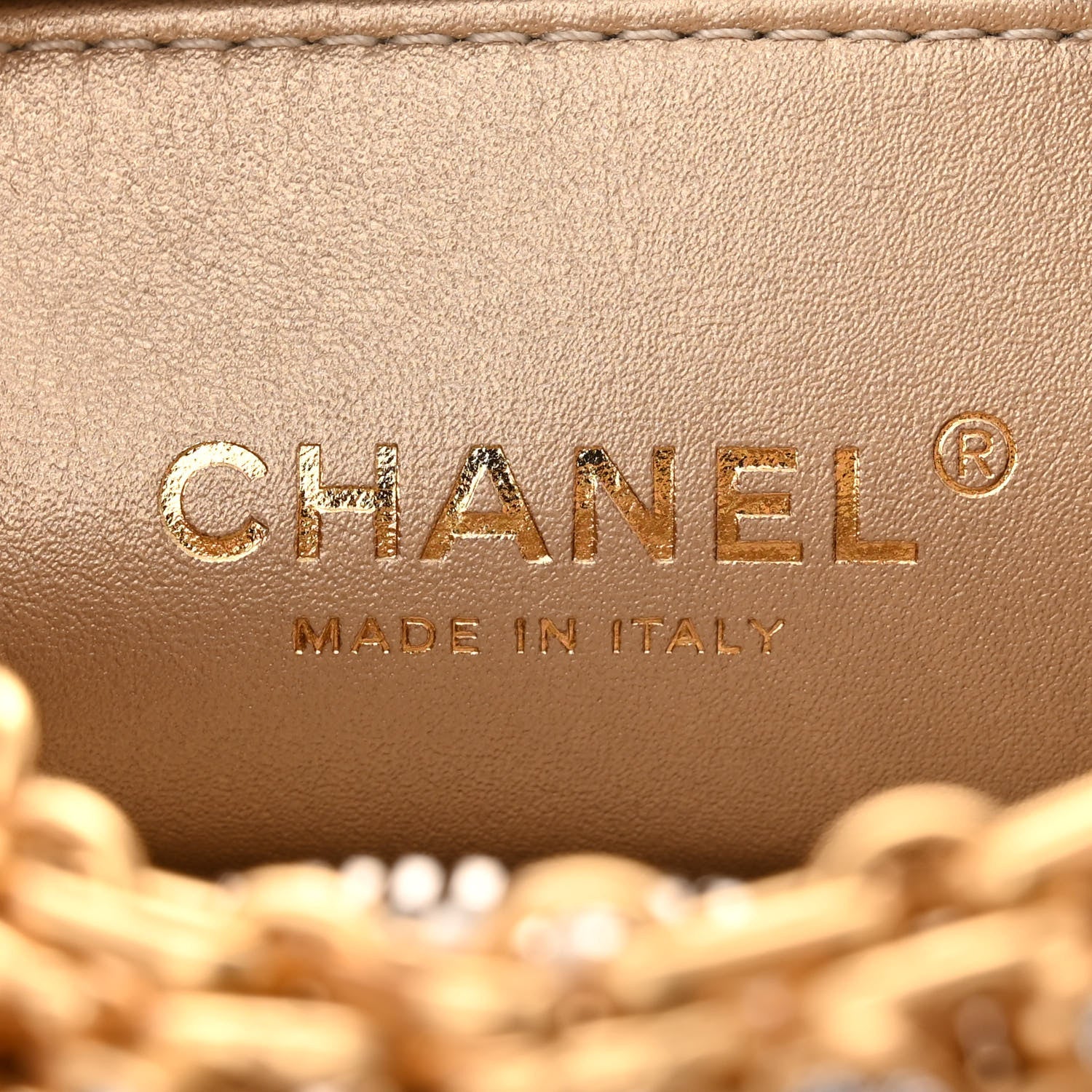 Chanel Lambskin Quilted CC Crystal Signature Chain Hobo White 6 of 12