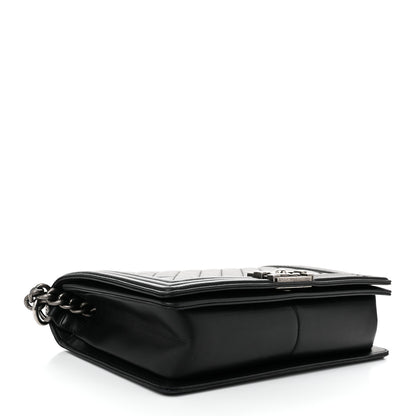 Chanel Lambskin Quilted New Medium Boy Flap Black 4 of 11