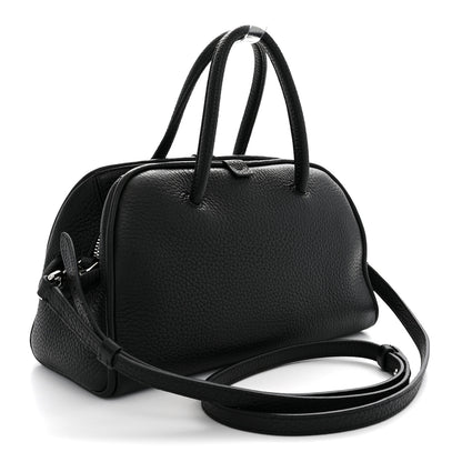 Jacquemus Grained Calfskin Le Petit Turismo Black 3 of 11