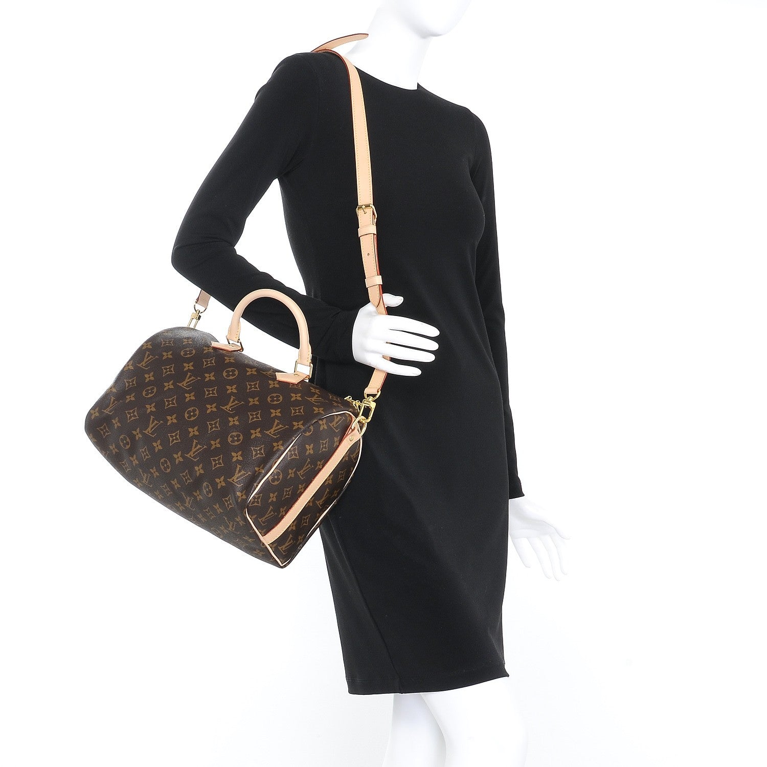 Louis Vuitton Monogram Speedy Bandouliere 30 2 of 9