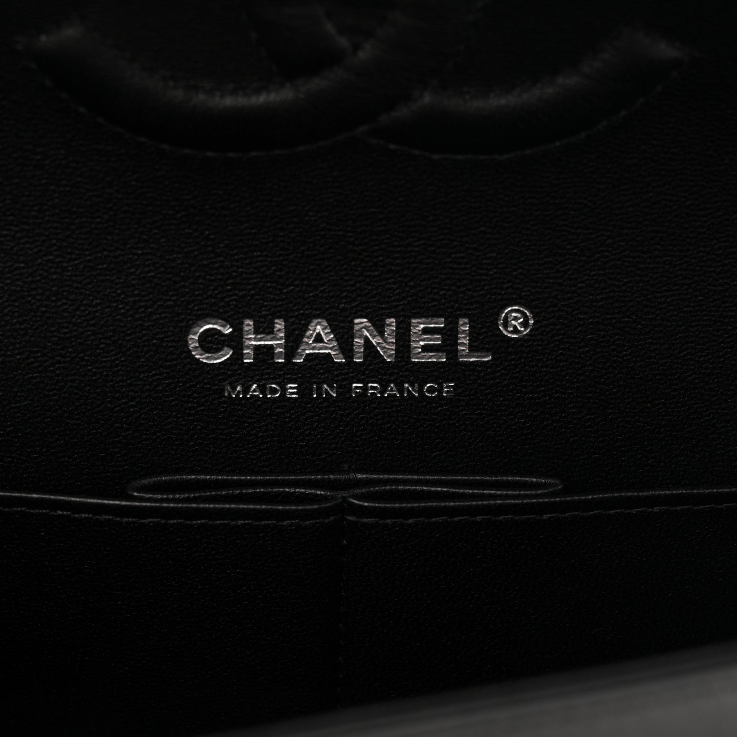 Lambskin Quilted Medium Double Flap So Black