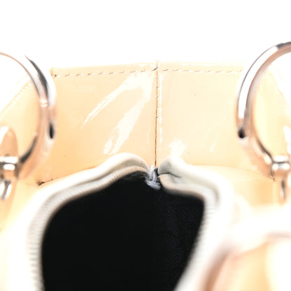 Christian Dior Patent Cannage Medium Lady Dior Beige 7 of 12