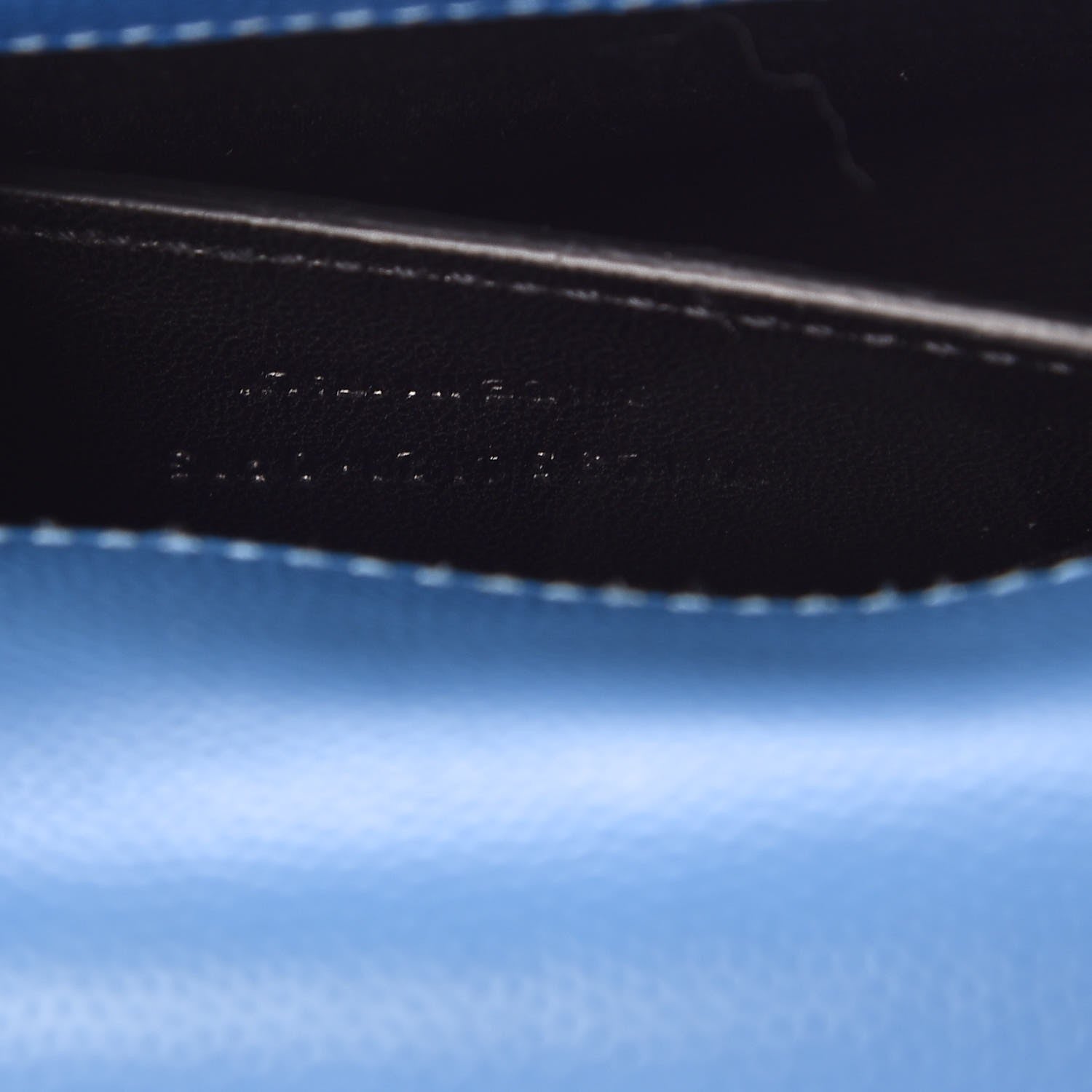 Saint Laurent Grain De Poudre Small Classic Monogram Kate Satchel Blue Clair 8 of 8