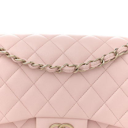 Chanel Caviar Quilted Jumbo Double Flap Light Pink 8 of 10