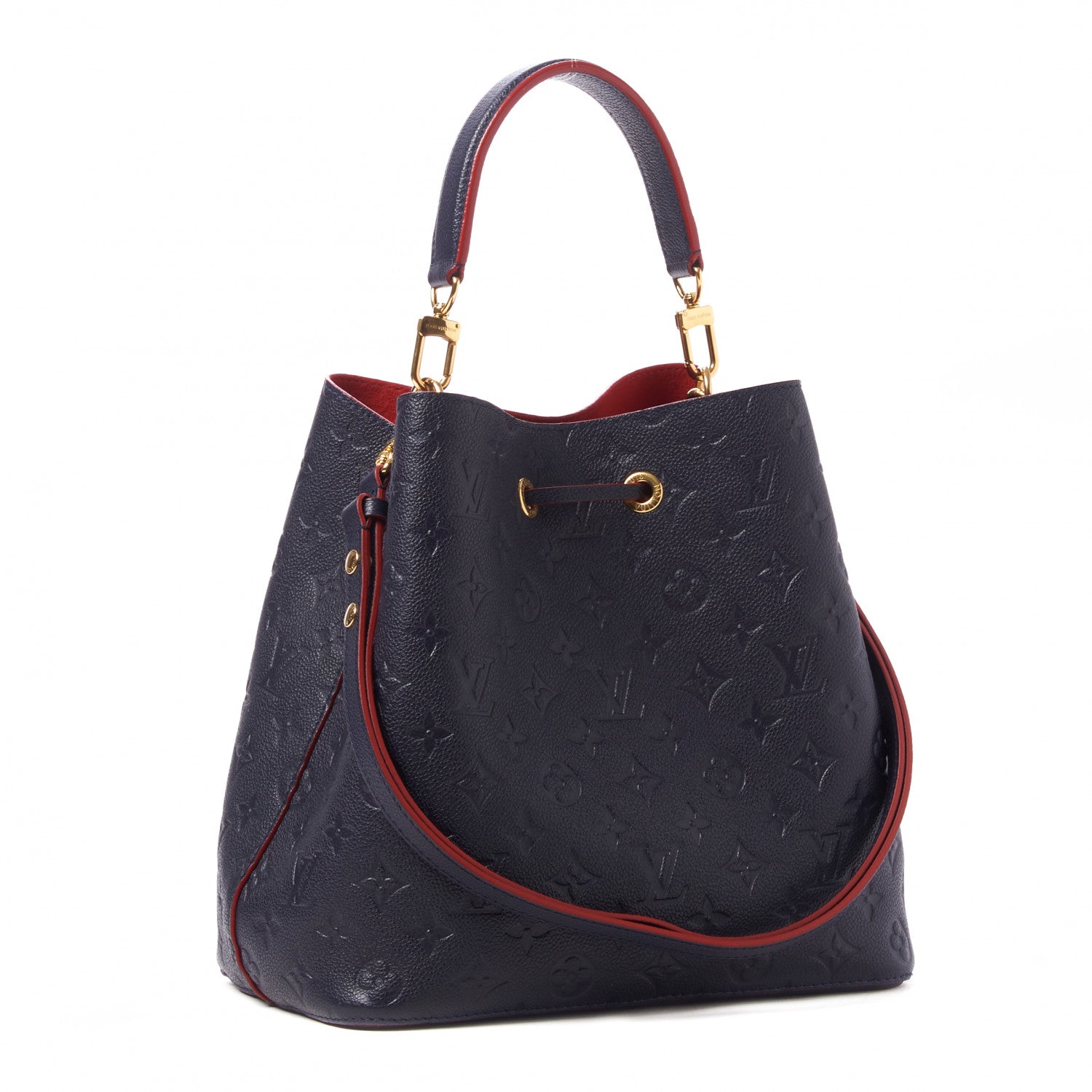 Louis Vuitton Empreinte Neonoe MM Marine Rouge 3 of 9
