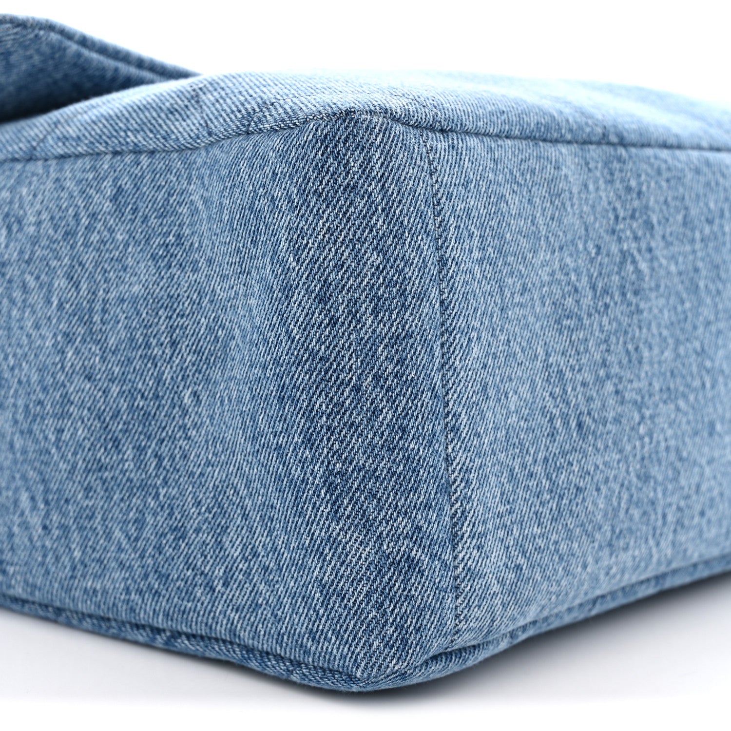 Chanel Denim Souplissimo Maxi Flap Blue 9 of 11