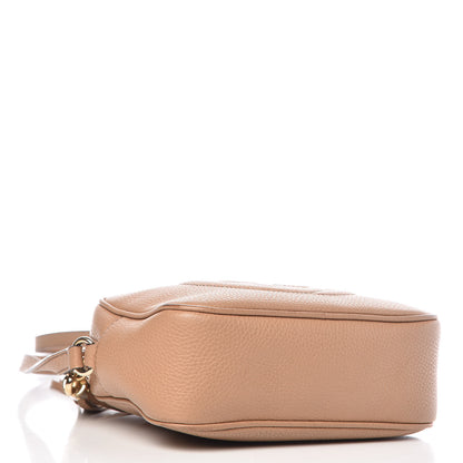 Gucci Pebbled Calfskin Small Soho Disco Bag Camelia 15 of 19