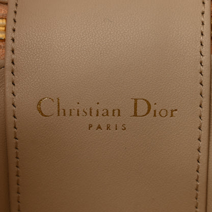 Christian Dior Calfskin CD Signature Vanity Caramel Beige 6 of 10