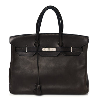 Hermes Swift Birkin 35 Chocolate 1 of 46