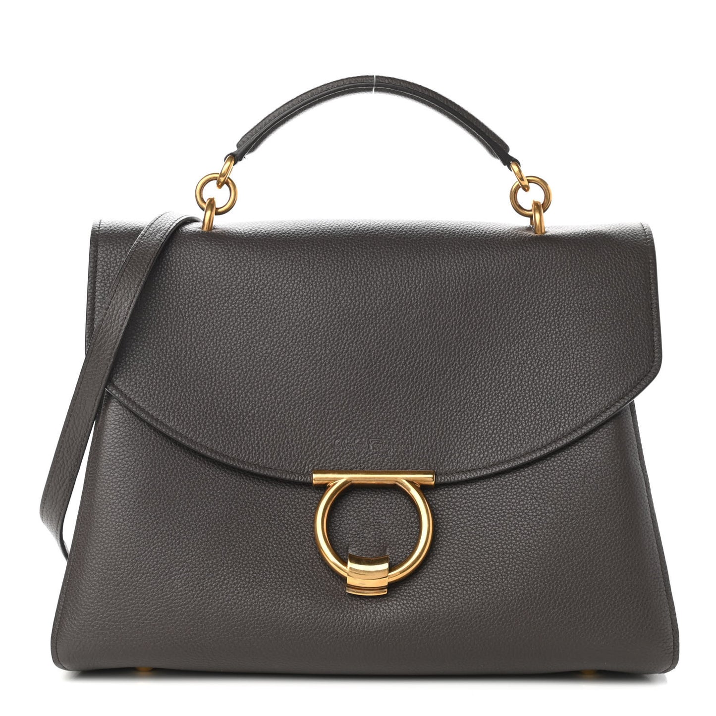 Calfskin Medium Margot Top Handle Satchel