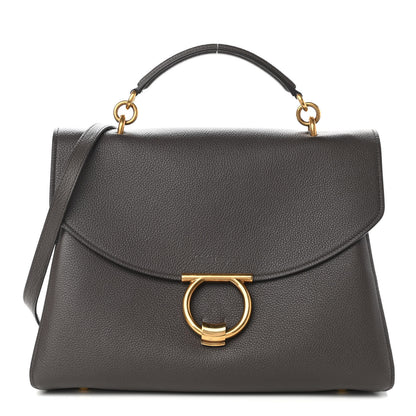 Salvatore Ferragamo Calfskin Medium Margot Top Handle Satchel 1 of 11