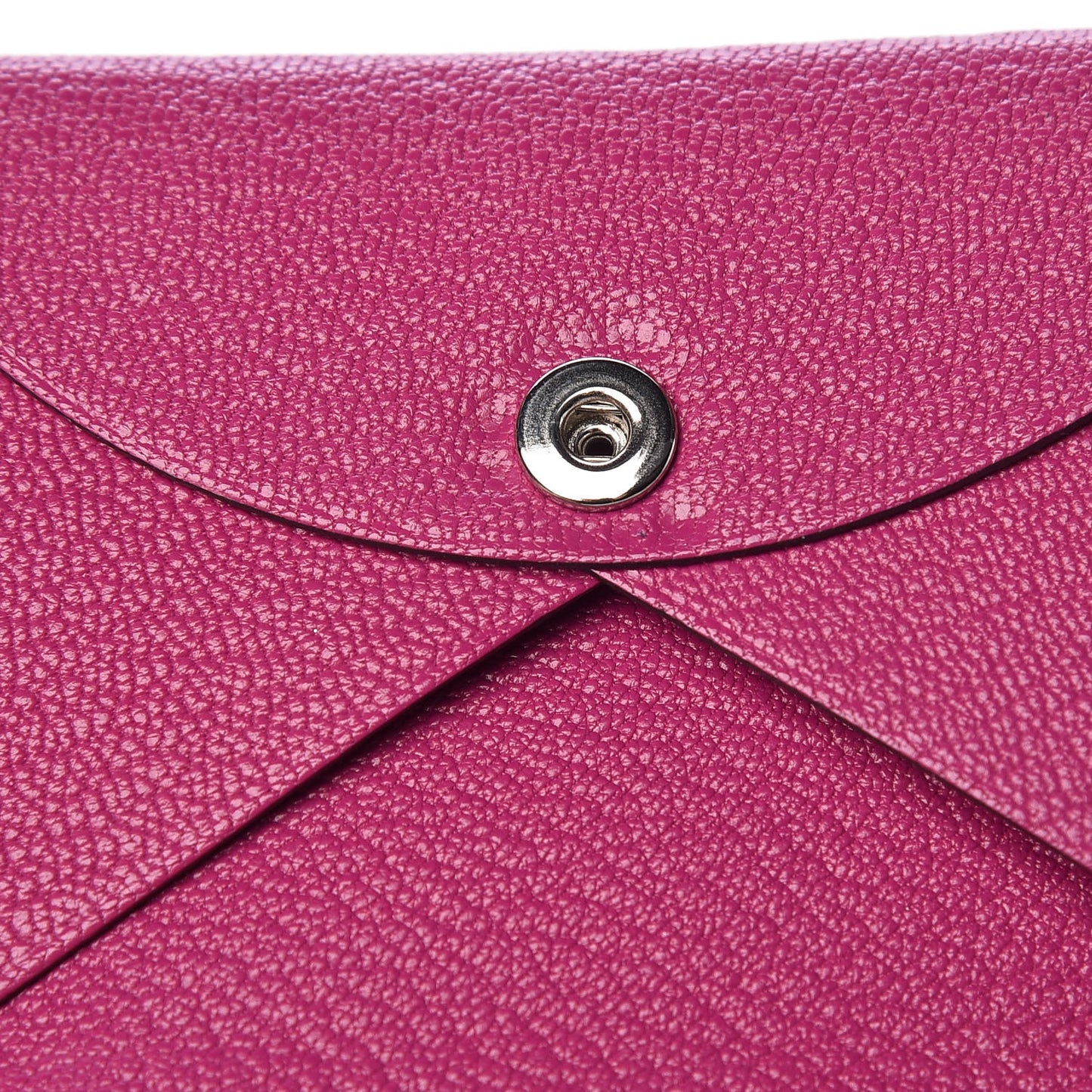 Chevre Mysore Calvi Card Case Rose Pourpre