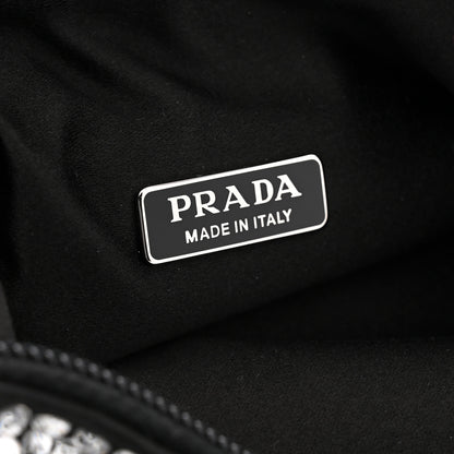 Prada Satin Crystal Mini Re-Edition 2000 Bag Cristal 6 of 10