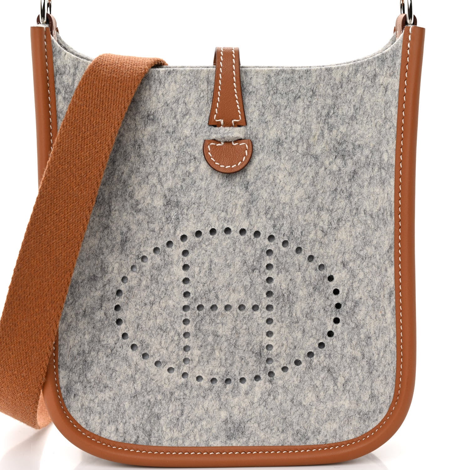 Hermes Feutre Swift Evelyne TPM Gris Clair Gold 7 of 10