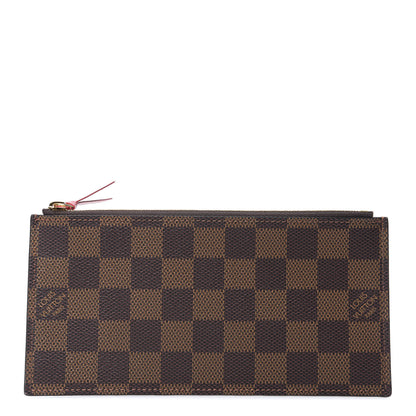 Louis Vuitton Damier Ebene Felicie Chain Wallet Zippered Insert 1 of 5