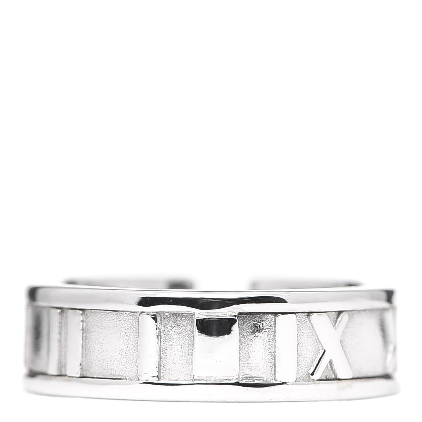 18K White Gold Diamond Atlas Ring 47 4
