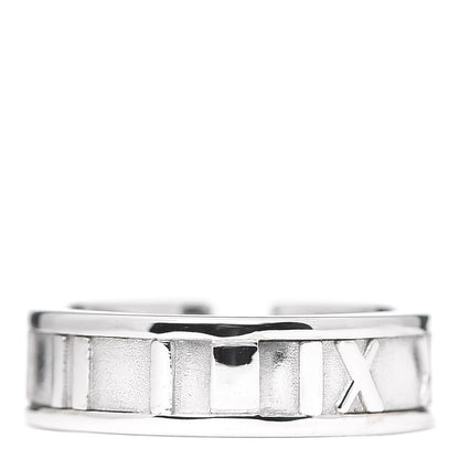 Tiffany 18K White Gold Diamond Atlas Ring 47 4 4 of 7