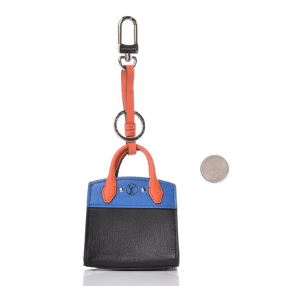 Louis Vuitton City Steamer Bag Charm Black 2 of 4