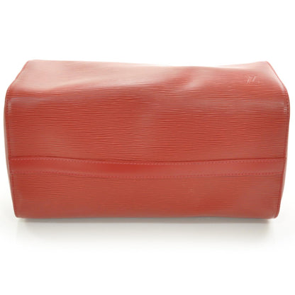 Louis Vuitton Epi Speedy 30 Rouge 4 of 9