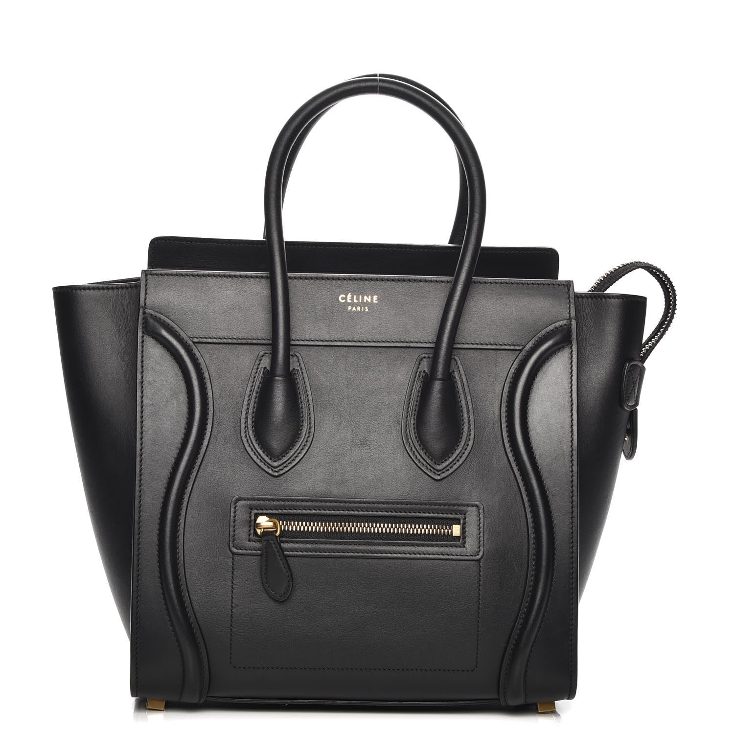 Celine Smooth Calfskin Micro Luggage Black 1 of 9