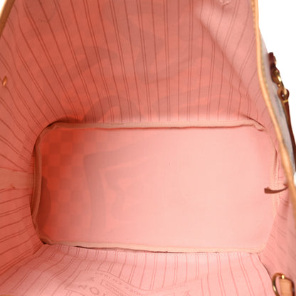 Louis Vuitton Damier Azur Tahitienne Neverfull MM 6 of 11