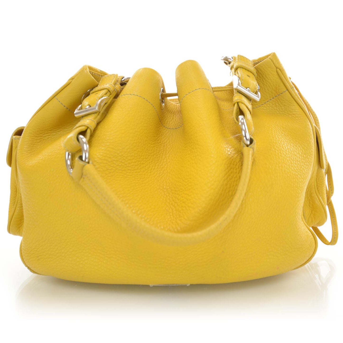 Vitello Daino Drawstring Shoulder Bag
