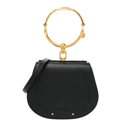 Chloe Calfskin Small Nile Bracelet Bag Black 1 of 10