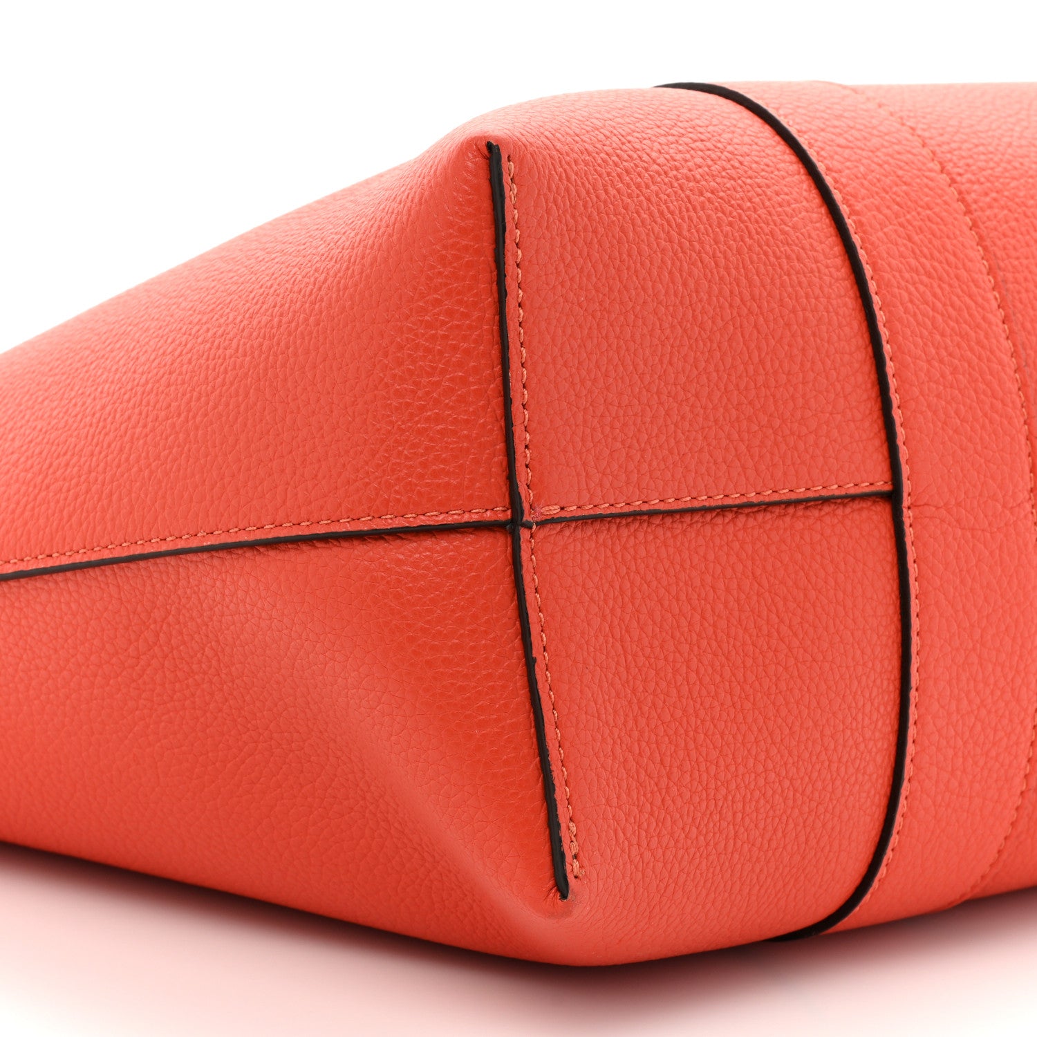 Mulberry Small Classic Grain Bayswater Tote Orange 10 of 14