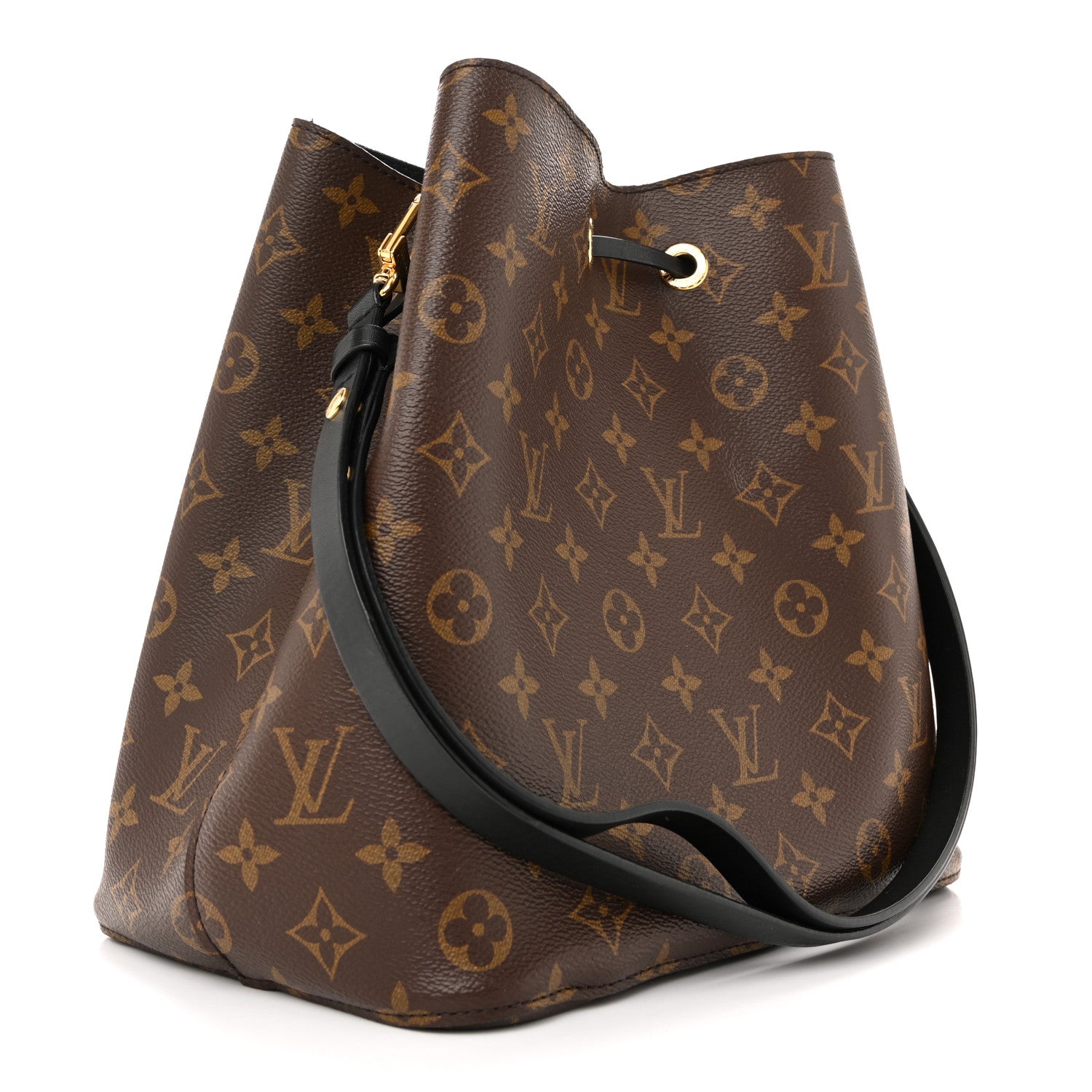 Louis Vuitton Monogram Neonoe MM Black 4 of 25