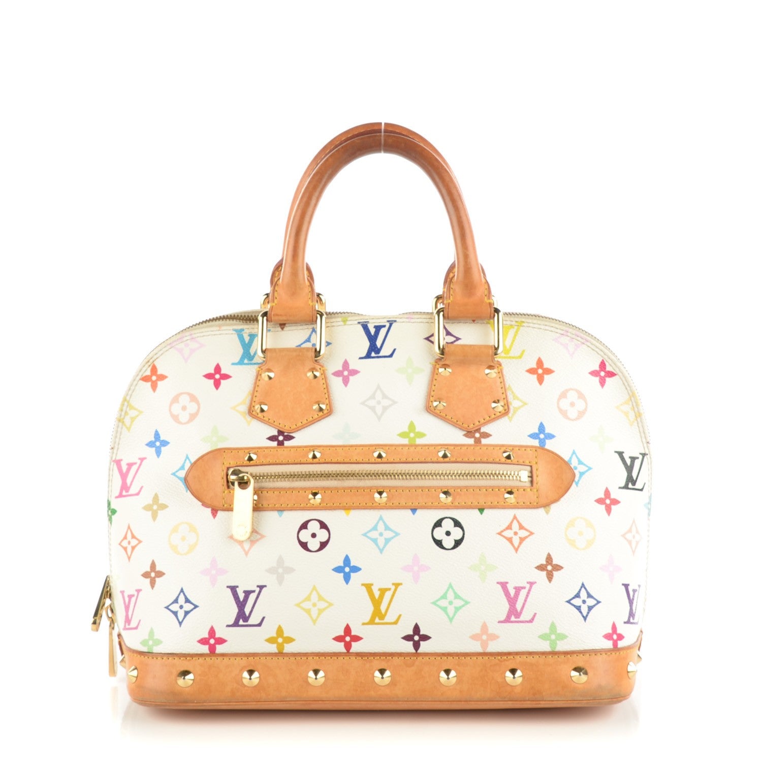 Louis Vuitton Monogram Multicolor Alma White 1 of 11